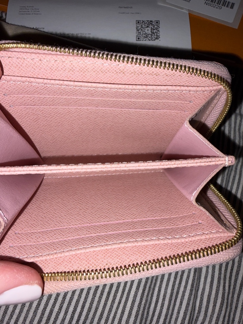 Louis Vuitton Damier Azur zippy wallet - Picture 4 of 14